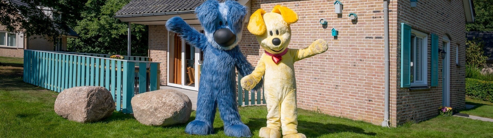 Woezel en Pip in Familie Resort De Tovertuin