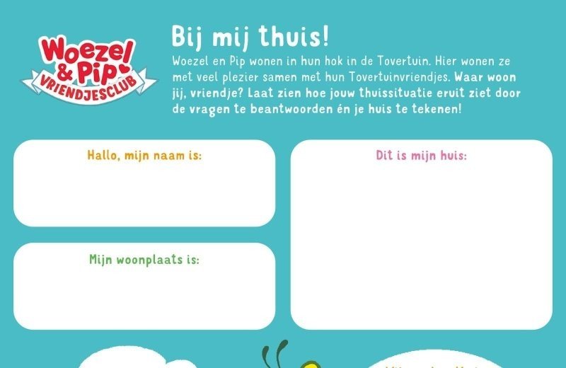 Bij mij thuis