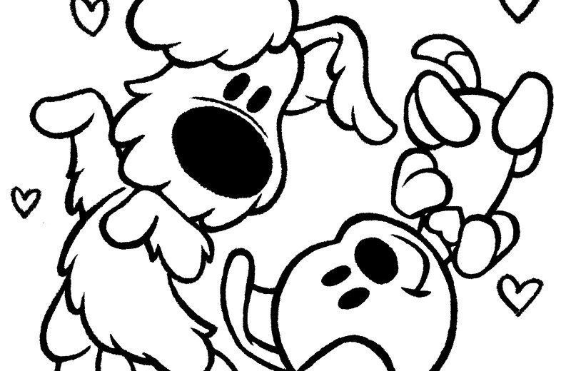 Kleurplaat liefste zus