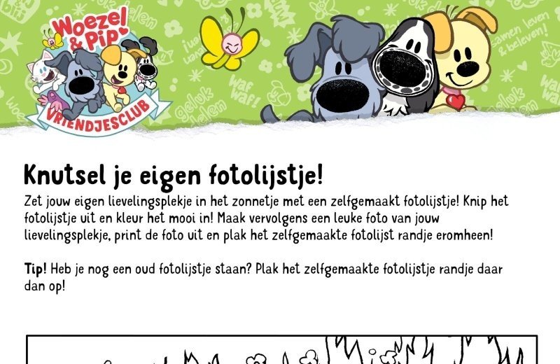 Knutsel een eigen fotolijstje