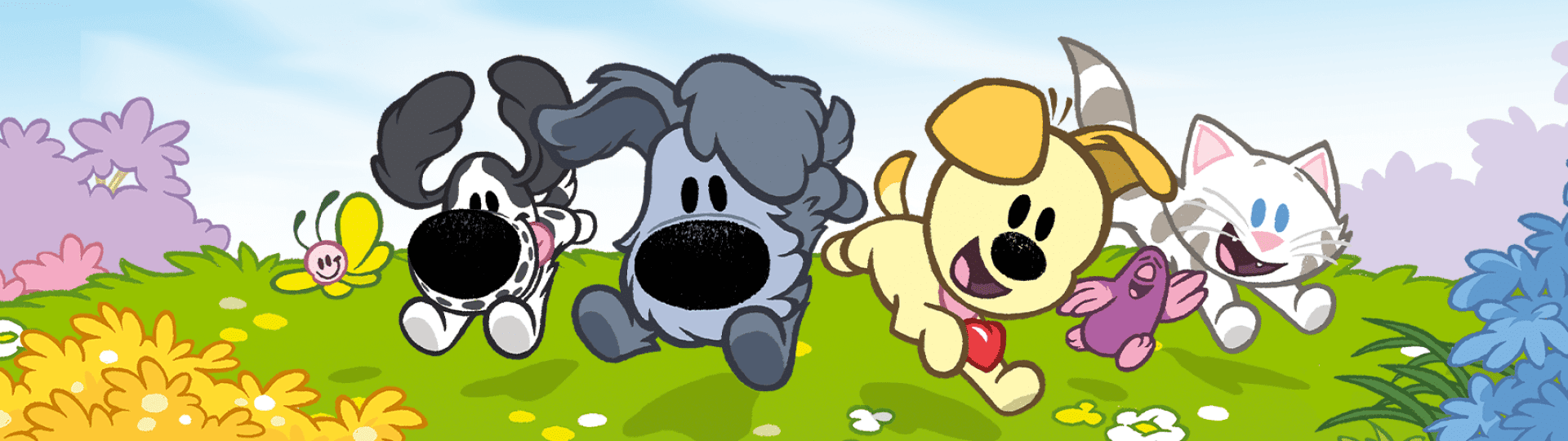 Header samenwerken met alle vriendjes