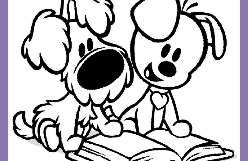 Kleurplaat kinderboekenweek