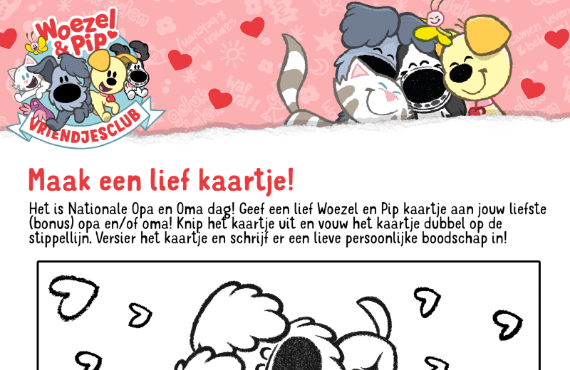 Maak een lief kaartje