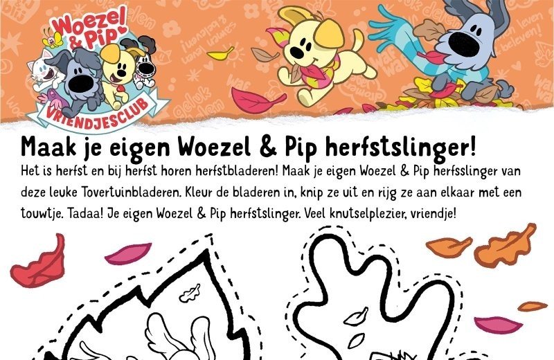 Woezel & Pip herfstslinger