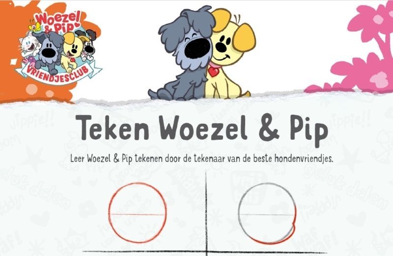 Pip leren tekenen