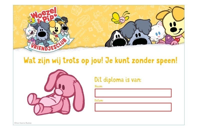 Zonder speen diploma